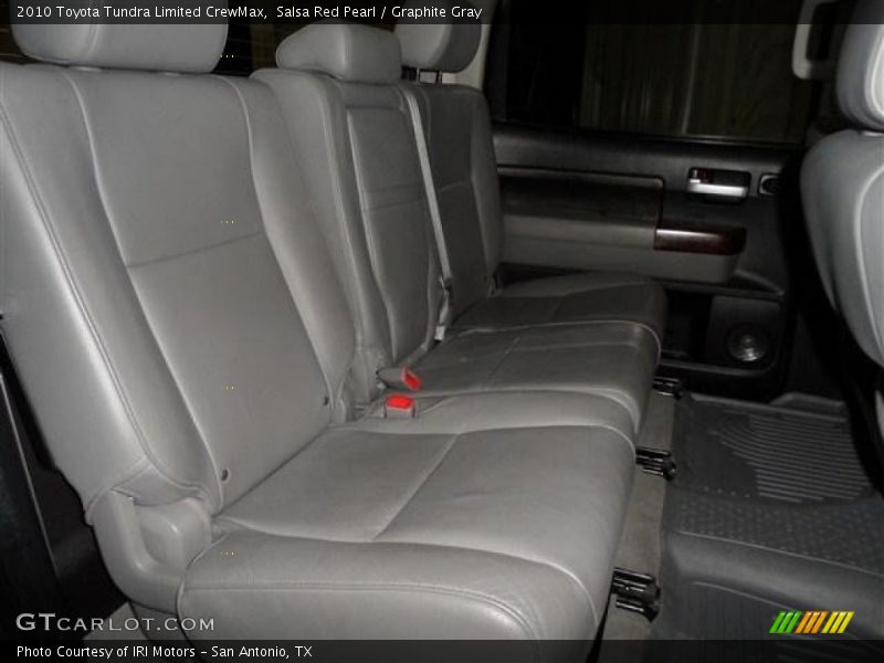 Salsa Red Pearl / Graphite Gray 2010 Toyota Tundra Limited CrewMax