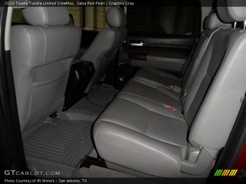 Salsa Red Pearl / Graphite Gray 2010 Toyota Tundra Limited CrewMax