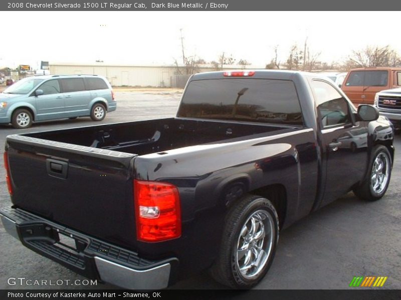 Dark Blue Metallic / Ebony 2008 Chevrolet Silverado 1500 LT Regular Cab