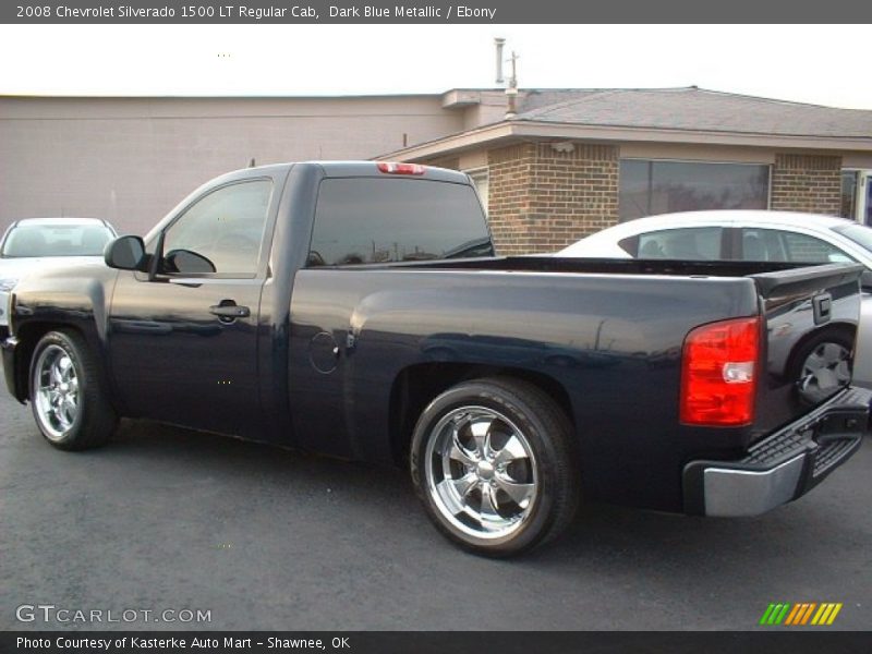 Dark Blue Metallic / Ebony 2008 Chevrolet Silverado 1500 LT Regular Cab