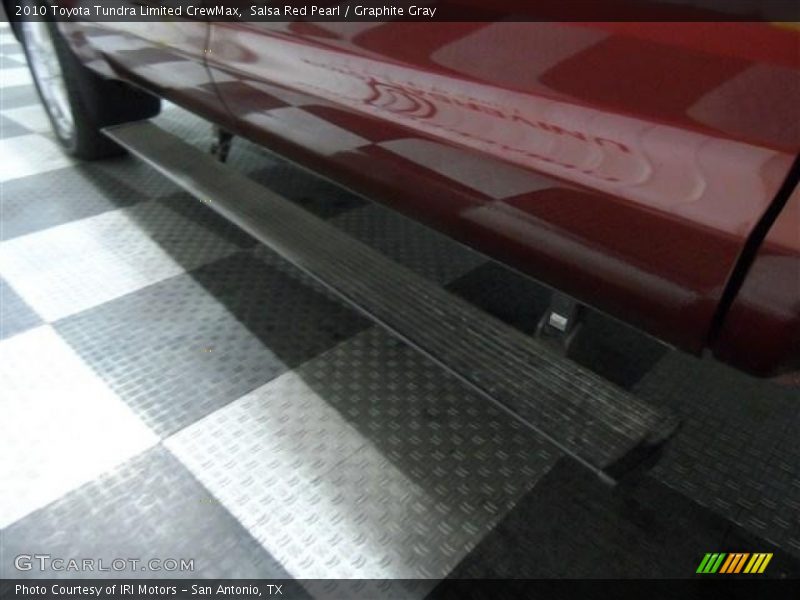 Salsa Red Pearl / Graphite Gray 2010 Toyota Tundra Limited CrewMax