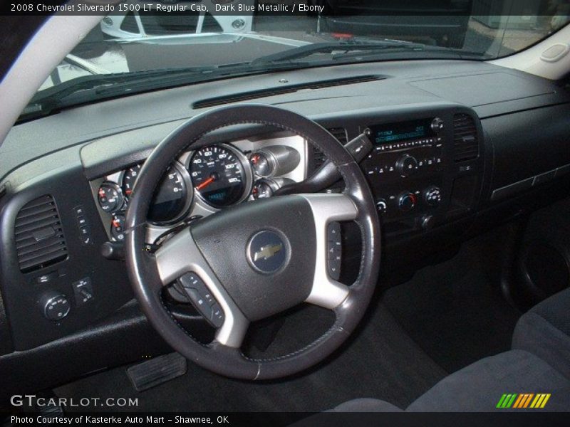 Dark Blue Metallic / Ebony 2008 Chevrolet Silverado 1500 LT Regular Cab