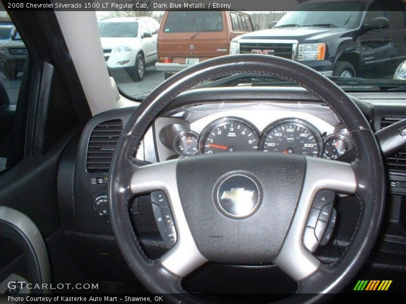 Dark Blue Metallic / Ebony 2008 Chevrolet Silverado 1500 LT Regular Cab