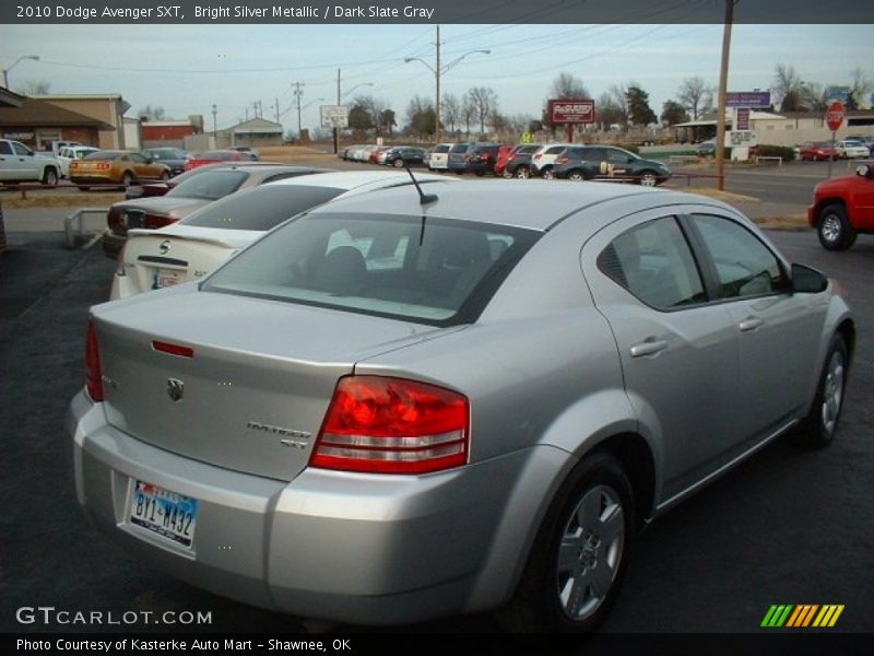 Bright Silver Metallic / Dark Slate Gray 2010 Dodge Avenger SXT