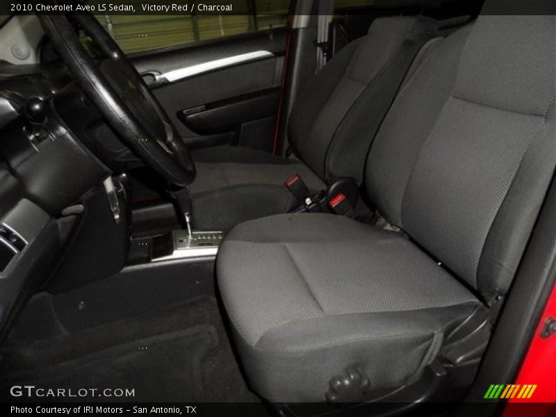 Victory Red / Charcoal 2010 Chevrolet Aveo LS Sedan