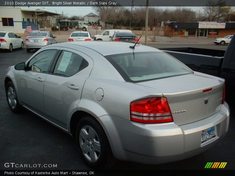 Bright Silver Metallic / Dark Slate Gray 2010 Dodge Avenger SXT