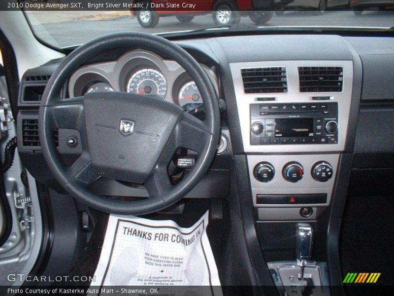 Bright Silver Metallic / Dark Slate Gray 2010 Dodge Avenger SXT
