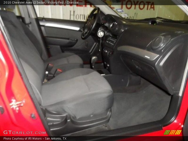 Victory Red / Charcoal 2010 Chevrolet Aveo LS Sedan