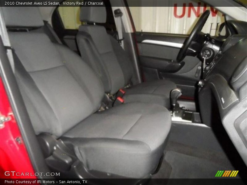 Victory Red / Charcoal 2010 Chevrolet Aveo LS Sedan