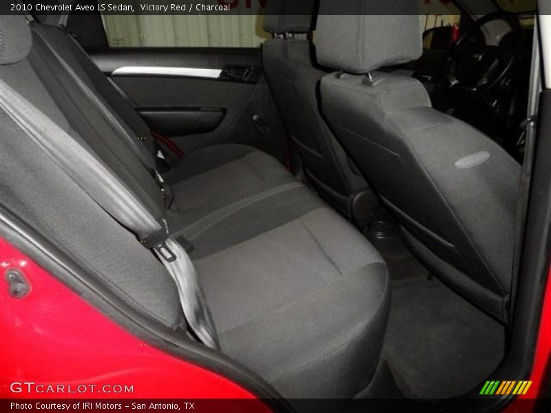 Victory Red / Charcoal 2010 Chevrolet Aveo LS Sedan