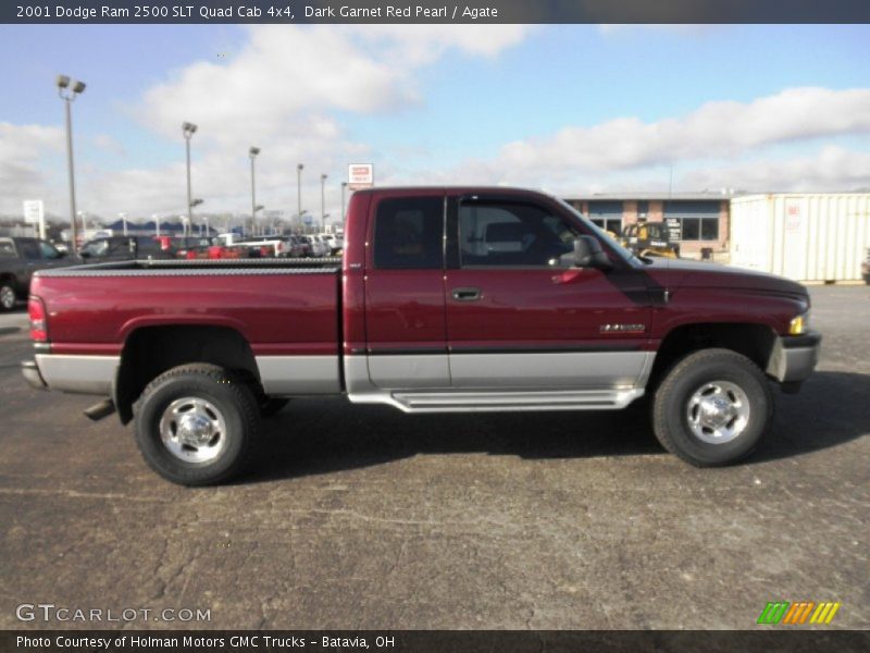 Dark Garnet Red Pearl / Agate 2001 Dodge Ram 2500 SLT Quad Cab 4x4