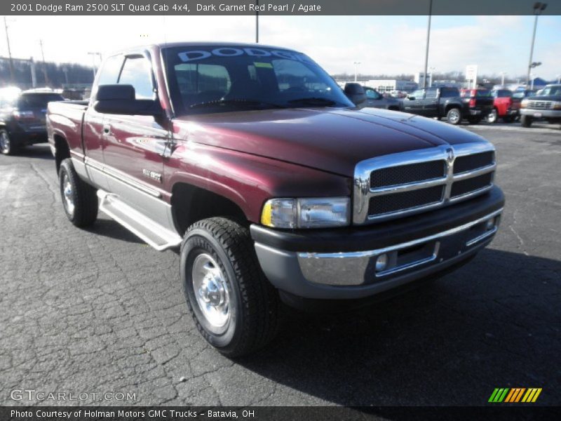 Front 3/4 View of 2001 Ram 2500 SLT Quad Cab 4x4