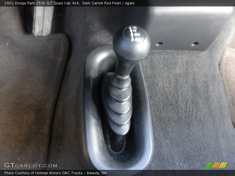 Dark Garnet Red Pearl / Agate 2001 Dodge Ram 2500 SLT Quad Cab 4x4