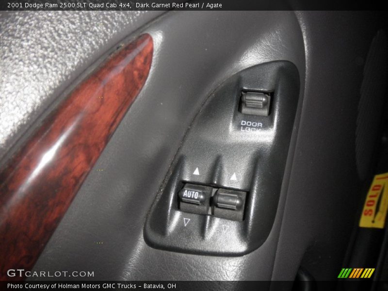 Dark Garnet Red Pearl / Agate 2001 Dodge Ram 2500 SLT Quad Cab 4x4