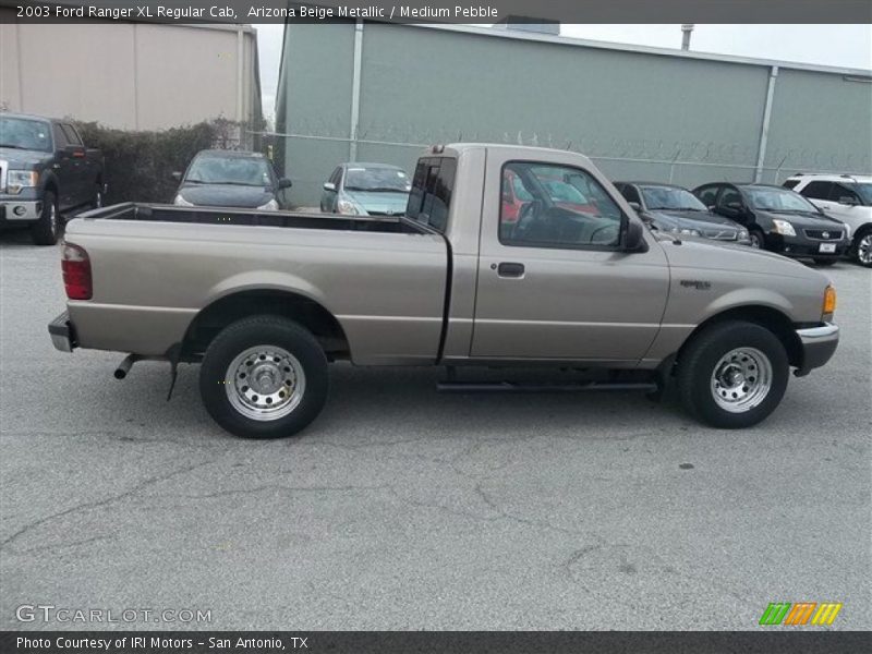 Arizona Beige Metallic / Medium Pebble 2003 Ford Ranger XL Regular Cab