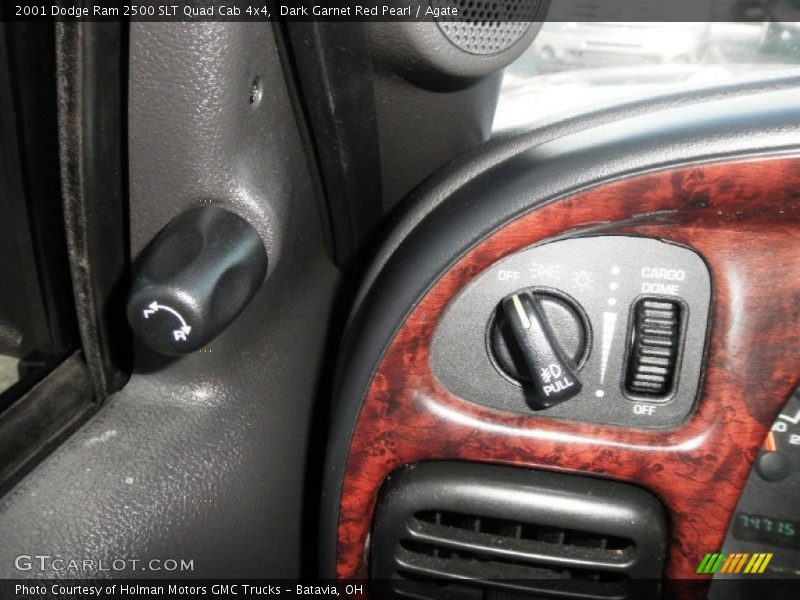Dark Garnet Red Pearl / Agate 2001 Dodge Ram 2500 SLT Quad Cab 4x4