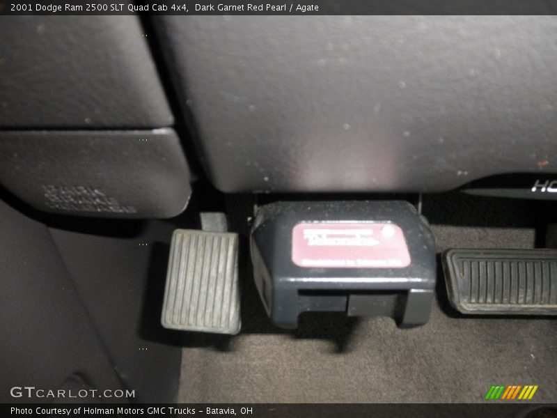 Dark Garnet Red Pearl / Agate 2001 Dodge Ram 2500 SLT Quad Cab 4x4