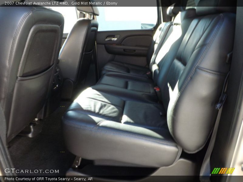 Gold Mist Metallic / Ebony 2007 Chevrolet Avalanche LTZ 4WD