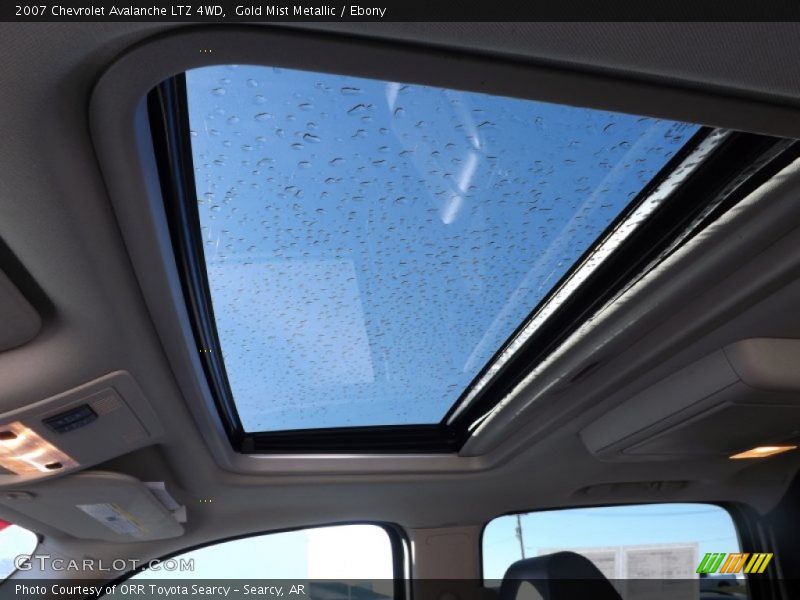 Gold Mist Metallic / Ebony 2007 Chevrolet Avalanche LTZ 4WD