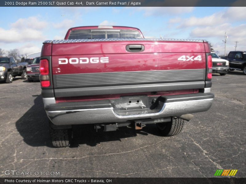Dark Garnet Red Pearl / Agate 2001 Dodge Ram 2500 SLT Quad Cab 4x4