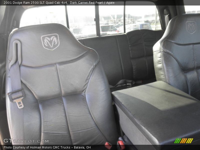 Dark Garnet Red Pearl / Agate 2001 Dodge Ram 2500 SLT Quad Cab 4x4