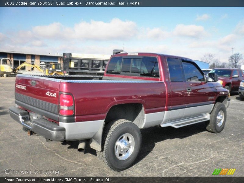  2001 Ram 2500 SLT Quad Cab 4x4 Dark Garnet Red Pearl