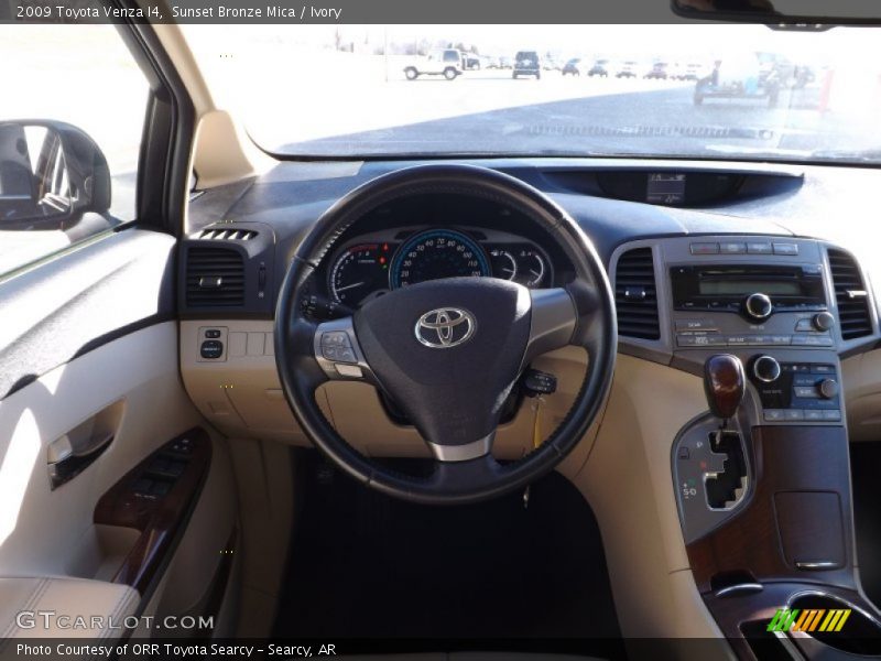 Sunset Bronze Mica / Ivory 2009 Toyota Venza I4