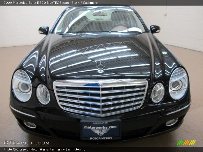 Black / Cashmere 2009 Mercedes-Benz E 320 BlueTEC Sedan