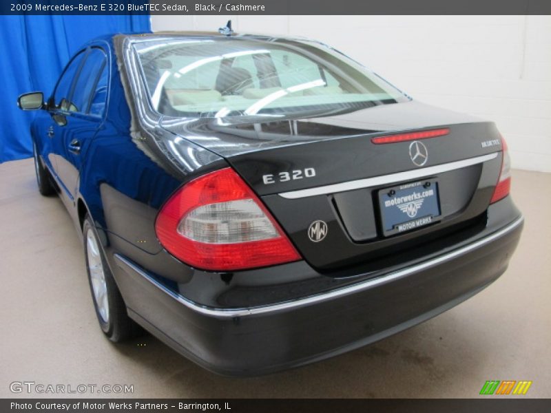 Black / Cashmere 2009 Mercedes-Benz E 320 BlueTEC Sedan