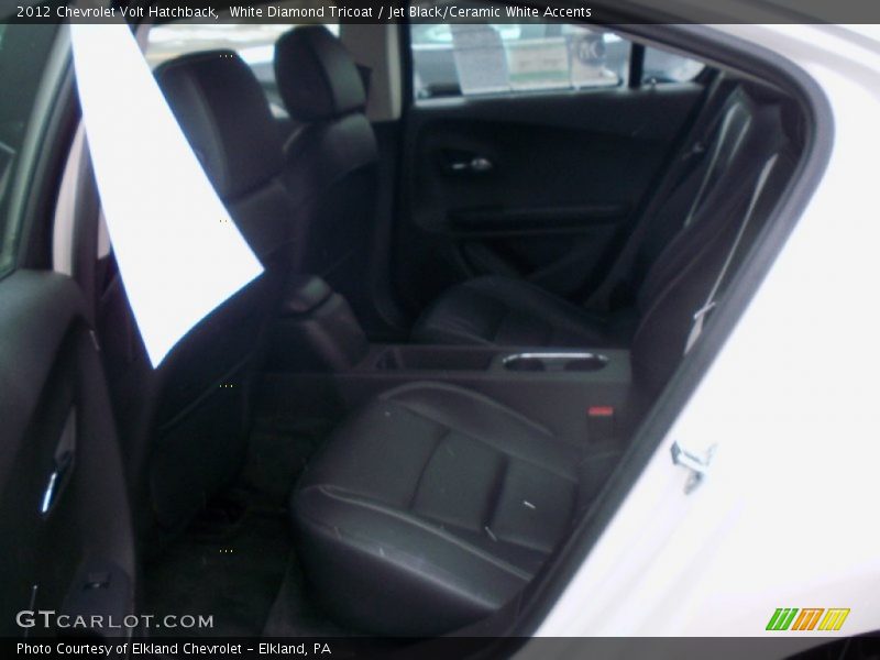 White Diamond Tricoat / Jet Black/Ceramic White Accents 2012 Chevrolet Volt Hatchback