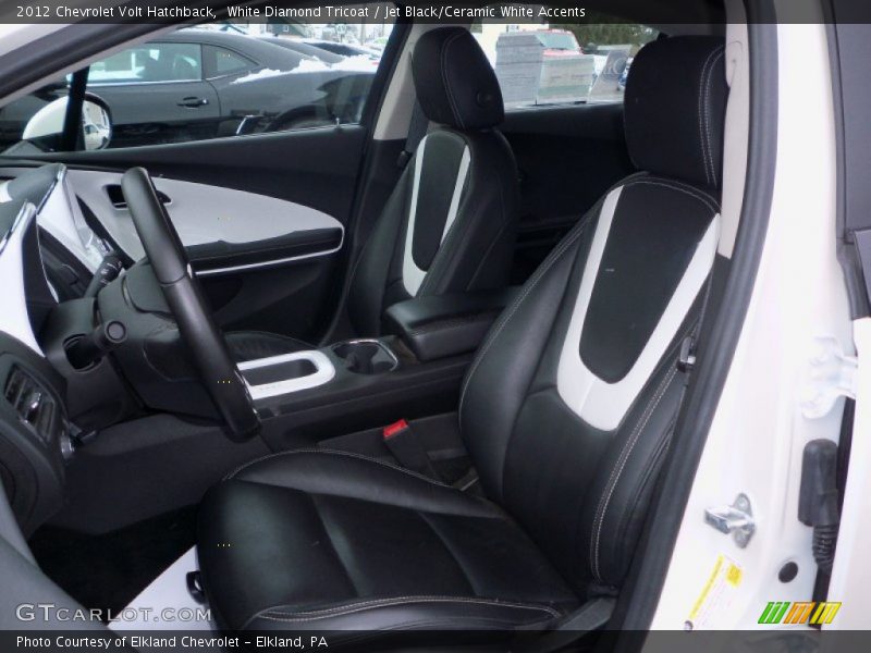 Front Seat of 2012 Volt Hatchback