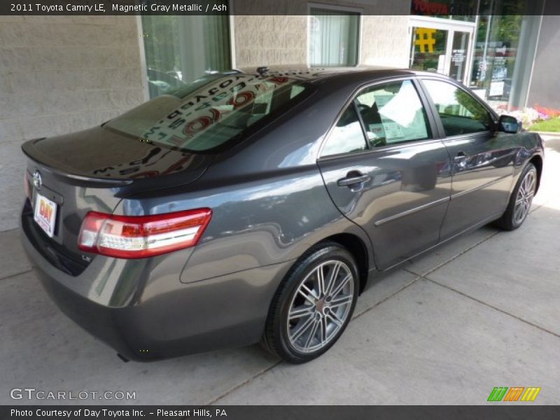 Magnetic Gray Metallic / Ash 2011 Toyota Camry LE