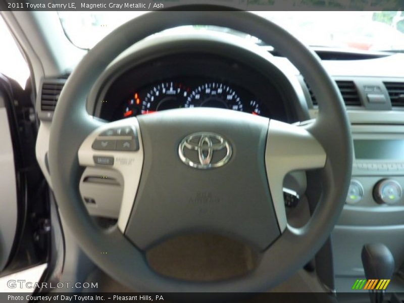 Magnetic Gray Metallic / Ash 2011 Toyota Camry LE