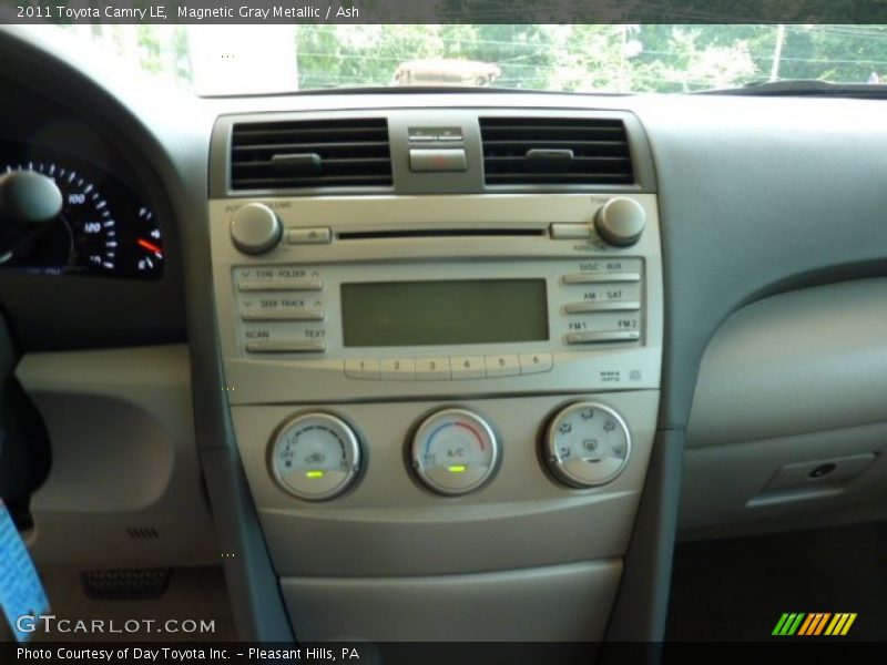 Magnetic Gray Metallic / Ash 2011 Toyota Camry LE