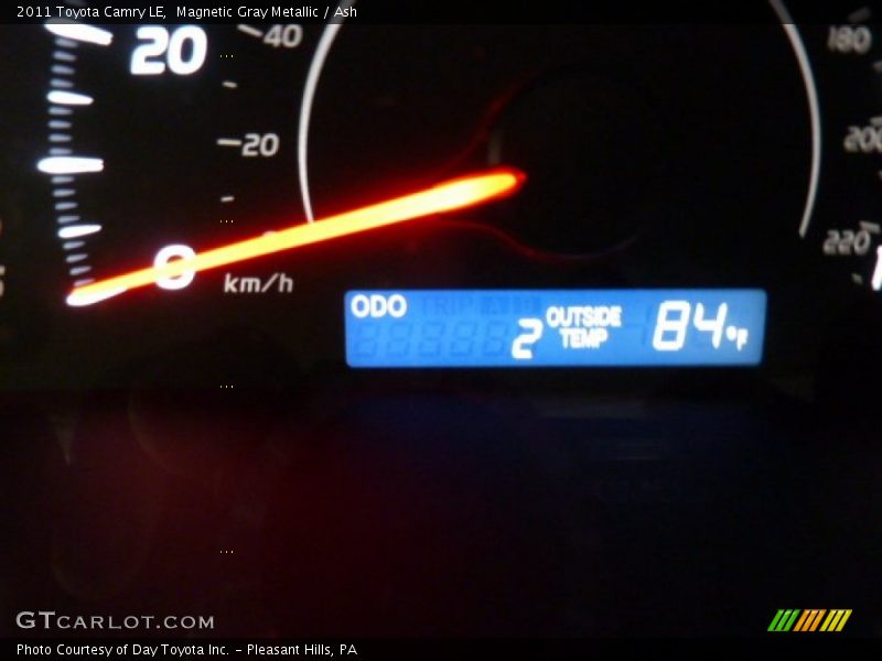 Magnetic Gray Metallic / Ash 2011 Toyota Camry LE