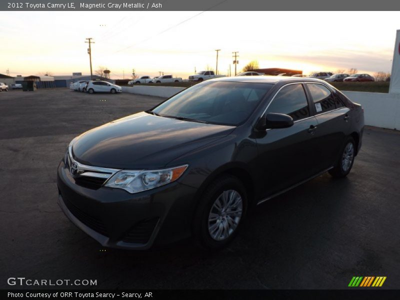Magnetic Gray Metallic / Ash 2012 Toyota Camry LE