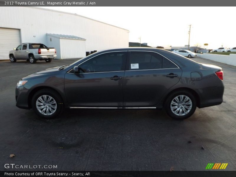 Magnetic Gray Metallic / Ash 2012 Toyota Camry LE