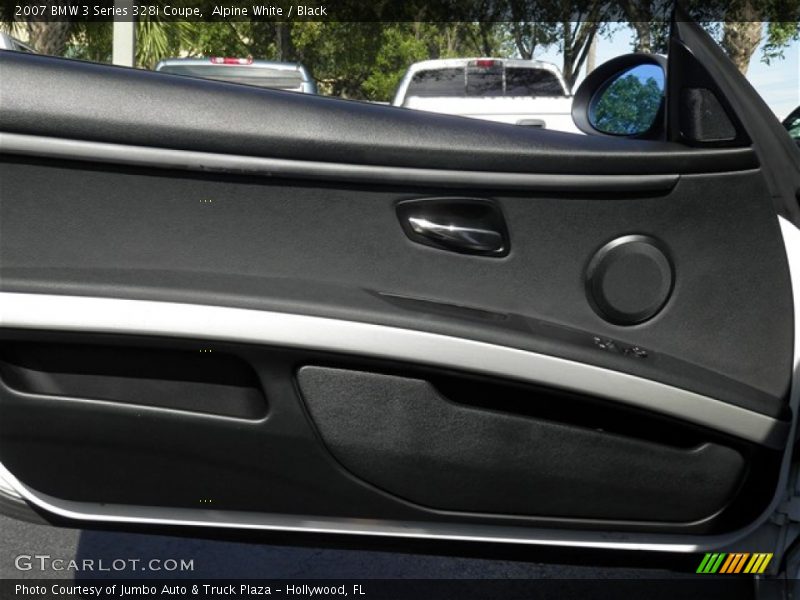 Alpine White / Black 2007 BMW 3 Series 328i Coupe