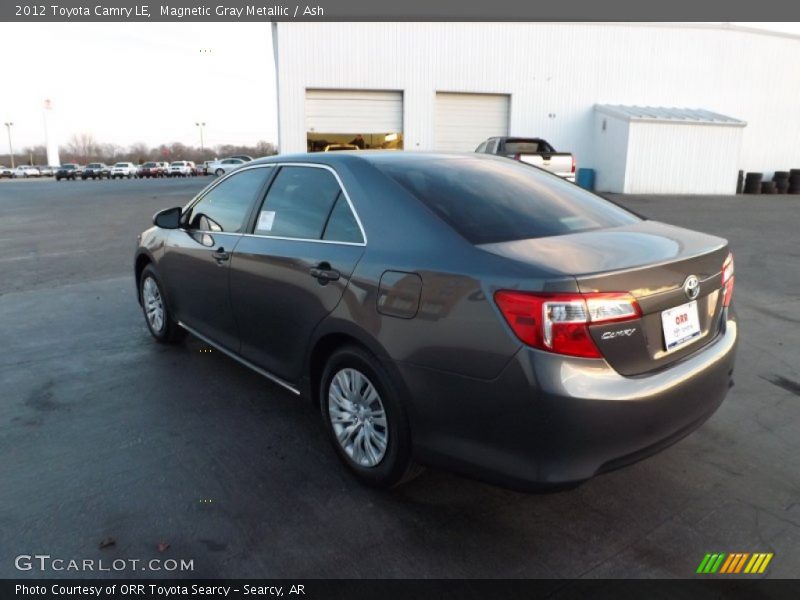 Magnetic Gray Metallic / Ash 2012 Toyota Camry LE