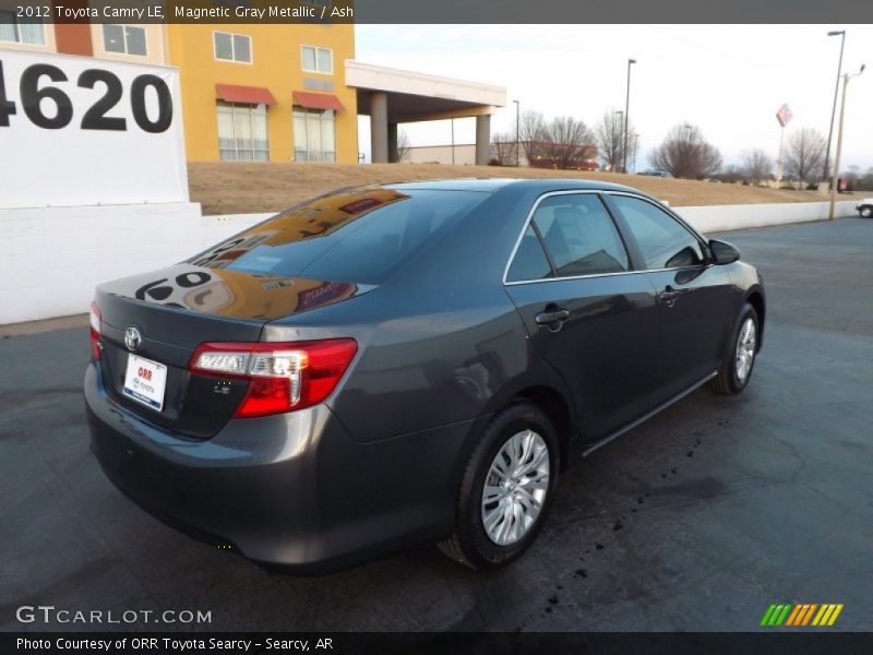 Magnetic Gray Metallic / Ash 2012 Toyota Camry LE