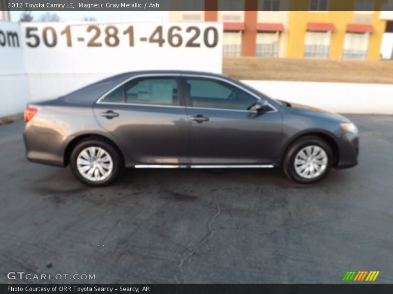 Magnetic Gray Metallic / Ash 2012 Toyota Camry LE