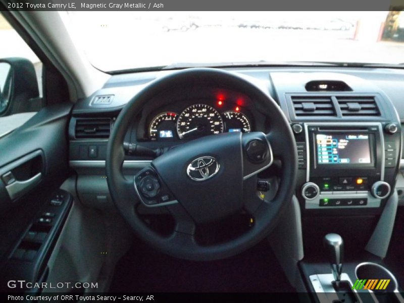 Magnetic Gray Metallic / Ash 2012 Toyota Camry LE