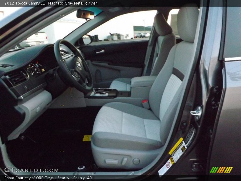 Magnetic Gray Metallic / Ash 2012 Toyota Camry LE