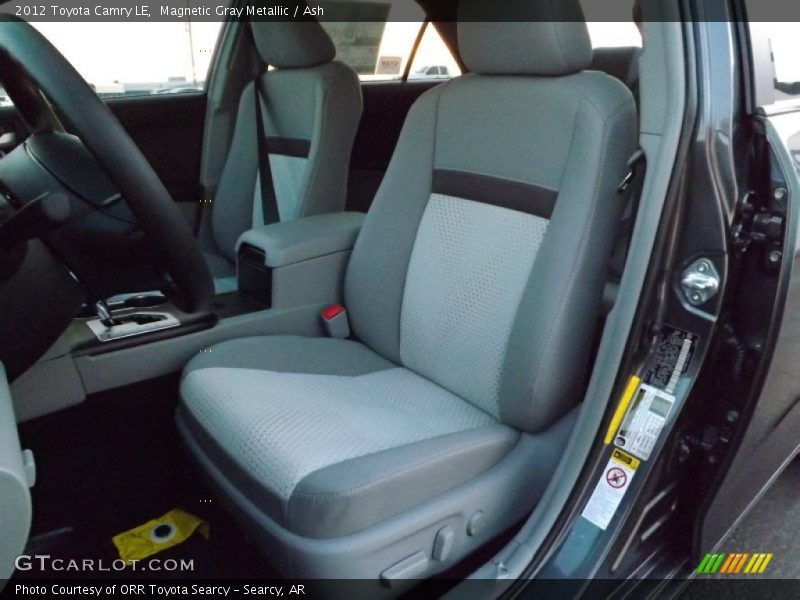 Magnetic Gray Metallic / Ash 2012 Toyota Camry LE