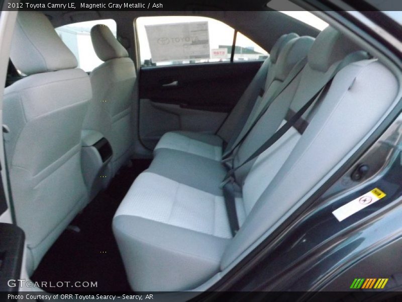 Magnetic Gray Metallic / Ash 2012 Toyota Camry LE