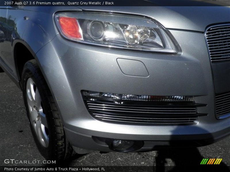 Quartz Grey Metallic / Black 2007 Audi Q7 3.6 Premium quattro