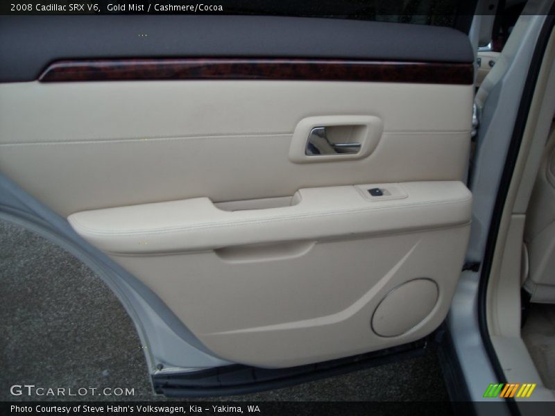 Gold Mist / Cashmere/Cocoa 2008 Cadillac SRX V6