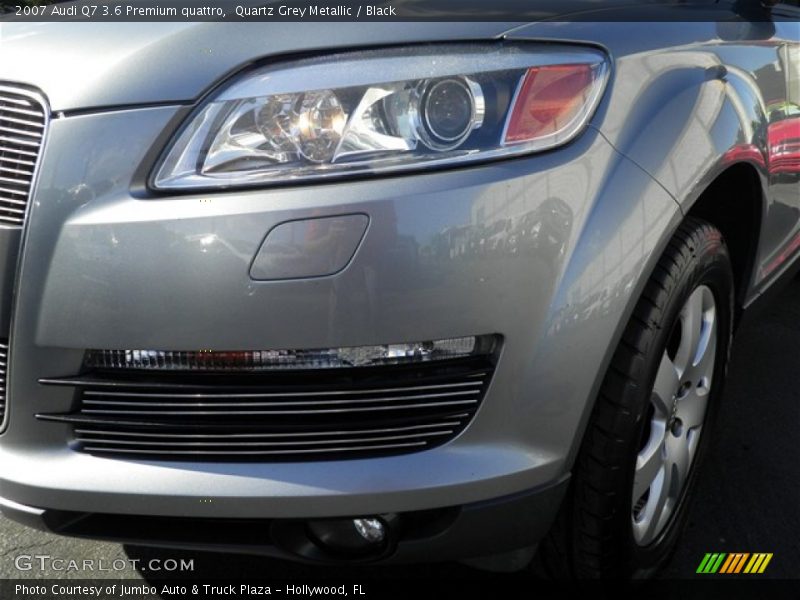 Quartz Grey Metallic / Black 2007 Audi Q7 3.6 Premium quattro