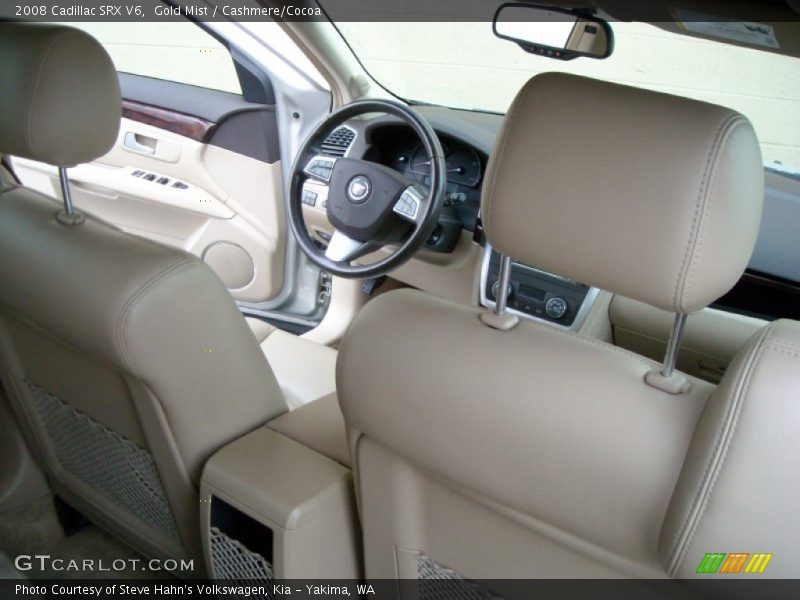 Gold Mist / Cashmere/Cocoa 2008 Cadillac SRX V6