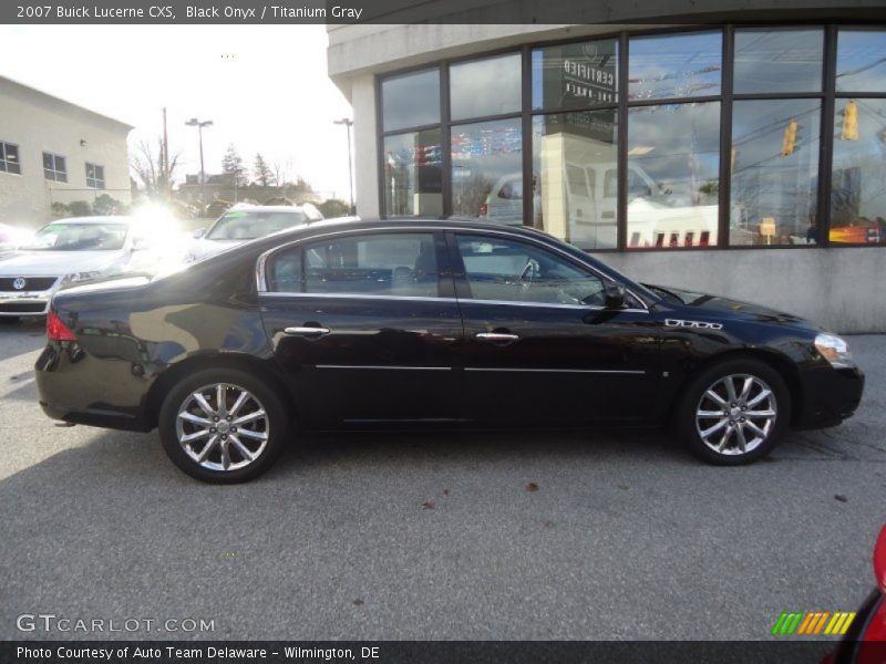 Black Onyx / Titanium Gray 2007 Buick Lucerne CXS